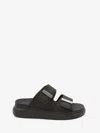 Alexander Mcqueen Hybrid Slide In Black/silver