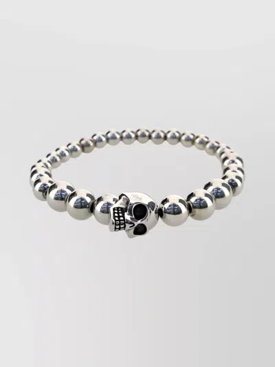ALEXANDER MCQUEEN ICONIC SKULL PATTERN BRACELET