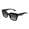 Alexander Mcqueen Injectate Black Sunglasses