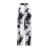 Alexander Mcqueen Floral Silk Pajama Pants In Multicolor