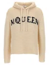 Alexander Mcqueen Mcqueen Inlaid Logo Hoodie In Multi