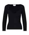 Alexander Mcqueen Inserted-bra Detail Top In Black