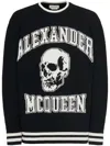 Alexander Mcqueen Alexander Mc Queen Skull Sweater In Black