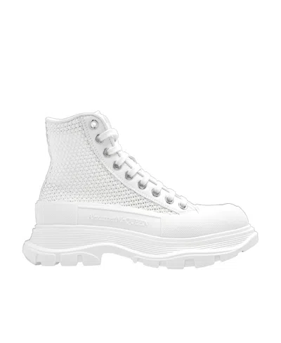 ALEXANDER MCQUEEN ALEXANDER MCQUEEN PLATFORM HIGH TOP SNEAKERS