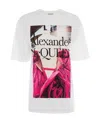 Alexander Mcqueen Item O-neck Short-sleeved T-shirt In Multicolor