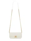 Alexander Mcqueen Ivory Calf Skin Crossbody Bags In White