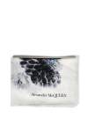 ALEXANDER MCQUEEN IVORY-COLORED CASHMERE SCARF