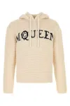 Alexander Mcqueen Mcqueen Inlaid Logo Hoodie