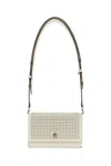 Alexander Mcqueen Crossbody Bag Mcqueen Woman Color Ivory In White