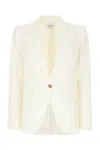 Alexander Mcqueen Ivory Wool Blazer