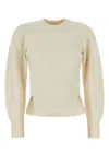 Alexander Mcqueen Ivory Wool Blend Sweater