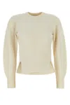Alexander Mcqueen Ivory Wool Blend Sweater