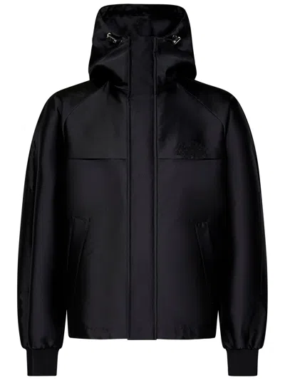 Alexander Mcqueen Jacket In Black