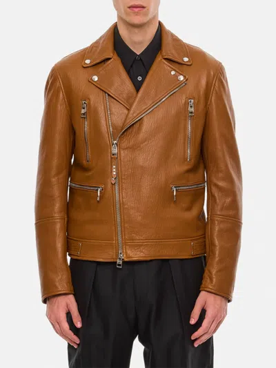 ALEXANDER MCQUEEN JACKET MCQUEEN MEN COLOR TOBACCO,F73020094