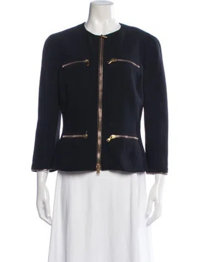 Pre-owned Alexander Mcqueen Jacket In Black