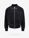 Alexander Mcqueen Alexander Mc Queen Lightweight Zipped Jacket Black In Black