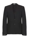 Alexander Mcqueen Jacket In Black