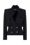 Alexander Mcqueen Jacket In Blue