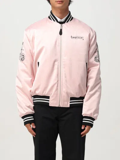 ALEXANDER MCQUEEN JACKET MCQUEEN MEN COLOR PINK,H22311010