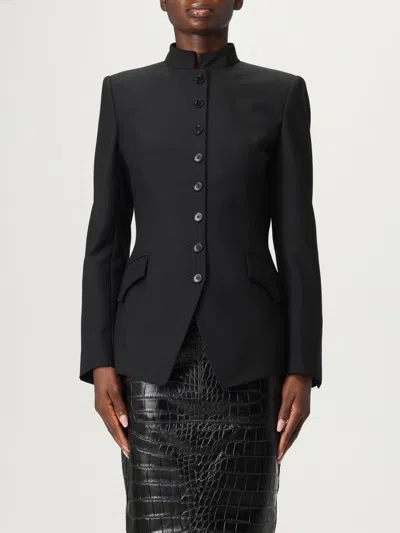ALEXANDER MCQUEEN JACKET MCQUEEN WOMAN COLOR BLACK,H22029002