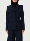 Alexander Mcqueen Utility Jackets Flap Pockets In Blue