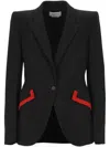 Alexander Mcqueen Alexander Mc Queen Black Wool Blazer