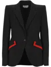 Alexander Mcqueen Alexander Mc Queen Black Wool Blazer