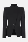 Alexander Mcqueen Coats & Jackets In Black