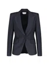 Alexander Mcqueen Jackets In Blue