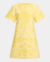 Alexander Mcqueen Jacquard Day Mini Dress