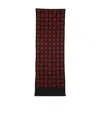 Alexander Mcqueen Scarf With Jacquard Pattern In Neutral