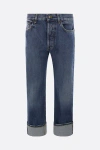 Alexander Mcqueen Alexander Mc Queen Jeans With Logo Detail In Blue