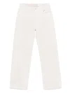 Alexander Mcqueen Straight-leg Jeans In White