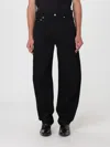 Alexander Mcqueen Straight-leg Cotton Jeans In Black