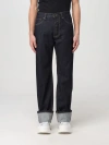 Alexander Mcqueen Turn-up Jeans In Blue