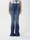 Alexander Mcqueen Jeans  Woman Color Denim In Denim