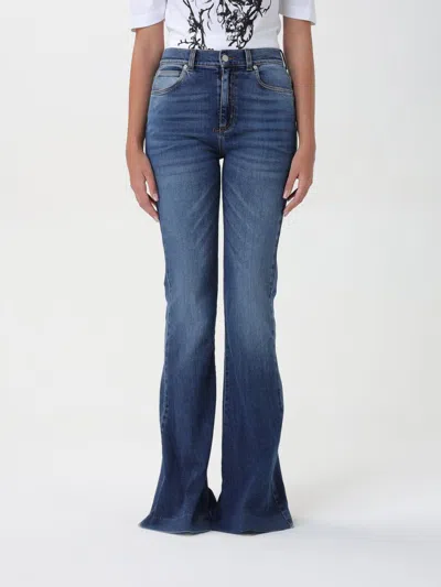 Alexander Mcqueen Jeans  Woman Color Denim