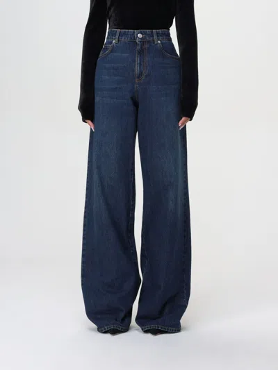 ALEXANDER MCQUEEN JEANS MCQUEEN WOMAN COLOR DENIM,412620028