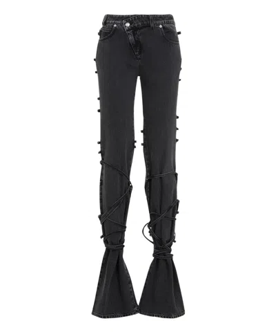 Alexander Mcqueen Jeans In Black