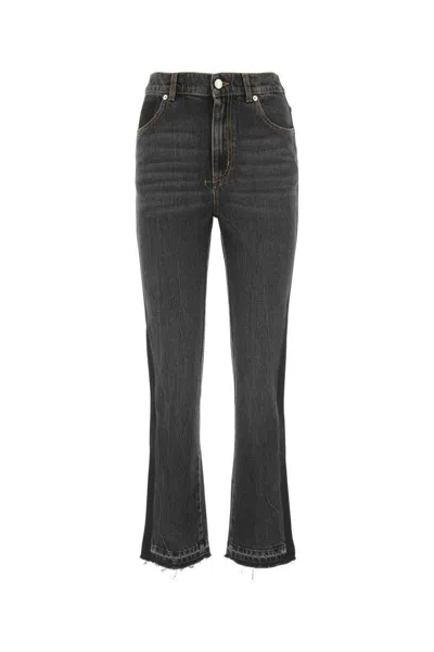 Alexander Mcqueen Black Denim Jeans