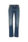 Alexander Mcqueen Alexander Mc Queen Jeans With Logo Detail In Blue