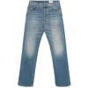 Alexander Mcqueen Straight-leg Denim Jeans In Blue
