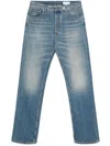 Alexander Mcqueen Straight-leg Denim Jeans In Blue