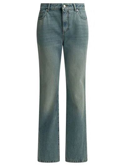 Alexander Mcqueen Light Blue Cotton Jeans