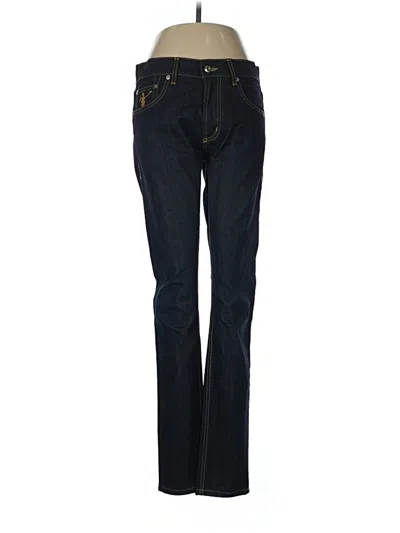 Pre-owned Alexander Mcqueen Jeans In Blue