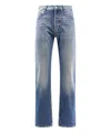 Alexander Mcqueen Five Pockets Cotton Jeans In Blue