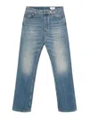 Alexander Mcqueen Straight-leg Denim Jeans In Blue