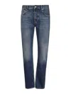Alexander Mcqueen Alexander Mc Queen Jeans With Logo Detail In Dark Wash