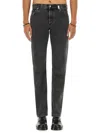 Alexander Mcqueen Low-waisted Baggy Jeans In Black