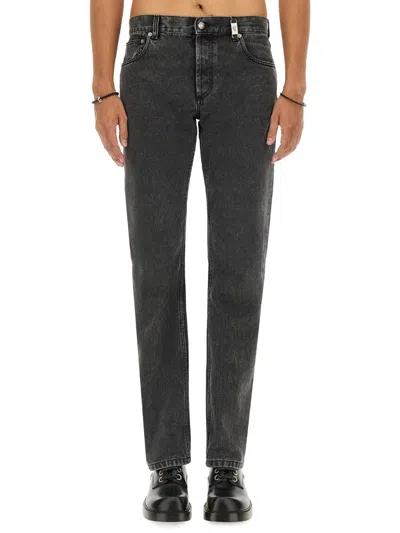 Alexander Mcqueen Alexander Mc Queen Jeans In Denim In Gray